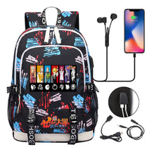 Junior Student Backpack Usb Leisure Backpack For Boys And Girls