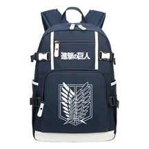 Giant Winged Soldier Captain Of Anime Attack Student Backpack, Leisure Travel Backpack