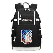 Giant Wings Of Cartoon And Anime Attack Student Backpacks, Men's And Women's Backpacks, Leisure Travel Backpacks