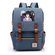 Naruto Printed Teenage Student Backpack, Casual Belt Buckle, Classic Backpack