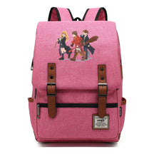 School Of Witchcraft And Wizardry Printed Youth Student School Bag Casual Belt Buckle Classic Backpack