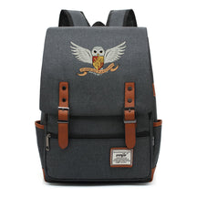School Of Witchcraft And Wizardry Printed Student Backpack For Men And Women, Casual Belt Buckle, Classic Backpack 43*29*13.5cm