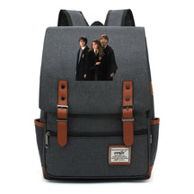 Academy Of Magic Print Teen Student School Bag For Men And Women Casual Belt Buckle Classic Backpack