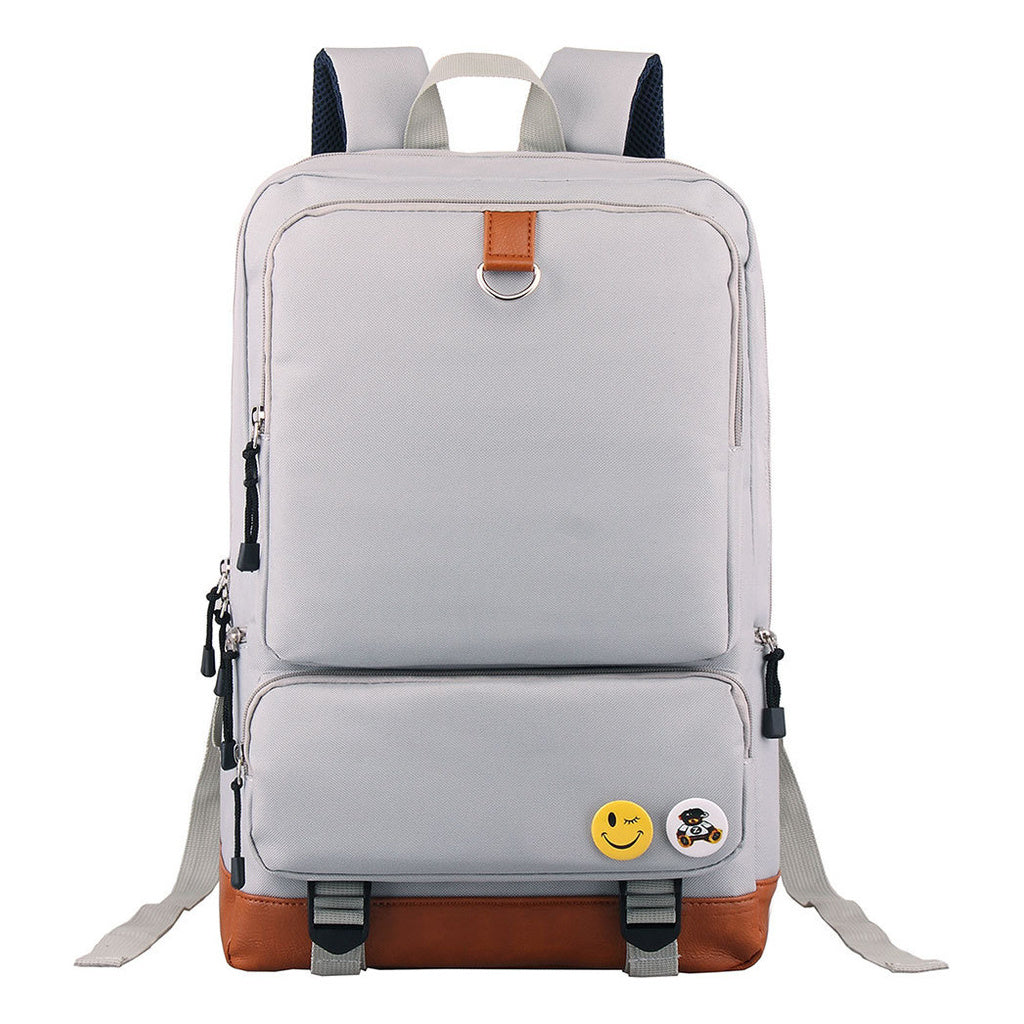 Printed Youth Student School Bag Large Capacity Travel Bag Men's And Women's Backpack