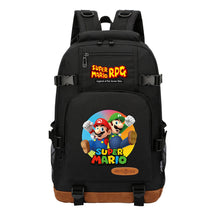 Super Mario Printed Teenage Student Backpack For Men And Women's Leisure Travel Backpack
