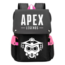 Apex Hero Print Usb Charging Head Youth School Bag Casual Backpack