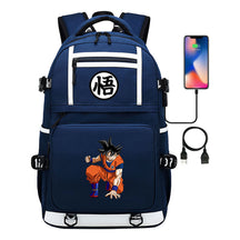 Seven Dragon Ball Usb Youth Student School Bag Men's And Women's Backpack Leisure Travel Bag