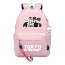 Manga Printed Teenage Student Backpack, Casual Bag, Girl Backpack