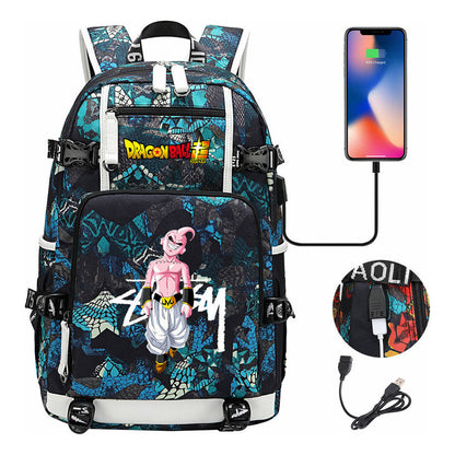 Fashionable Sun Wukong Usb Large Capacity Youth Student Backpack Leisure Travel Backpack