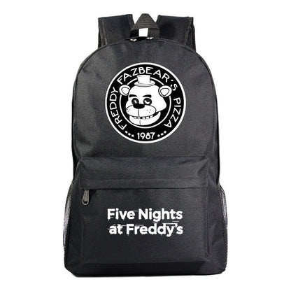 Fashion Toy Bear Game Fashion Starry Sky Youth Student Backpack Men's And Women's Leisure Backpack