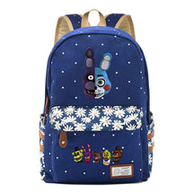 Toy Bear Game Fashion Printed Teenage Girls Student School Bag Men's And Women's Casual Canvas Backpack