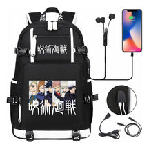 Printed Usb Youth Student Backpack For Men And Women's Leisure Large Capacity Travel Backpack