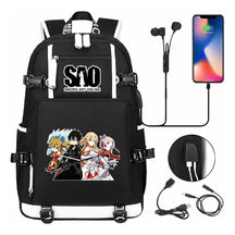 Sword God Domain Usb Youth Student Backpack For Men And Women's Leisure Travel Backpack
