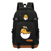 Lazy Egg Teenage Student Backpacks Boys And Girls Backpack