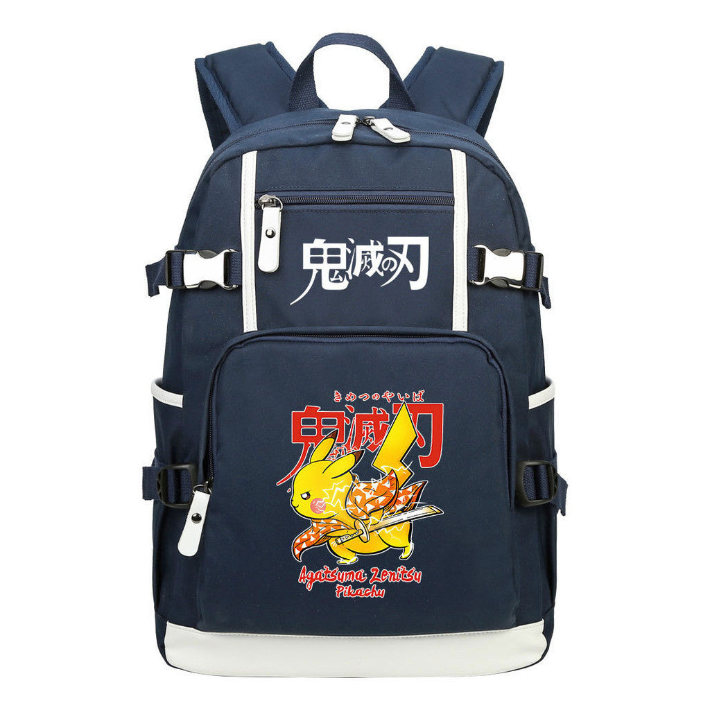 Anime Youth Student School Bag Men's And Women's Backpack Leisure Travel Backpack