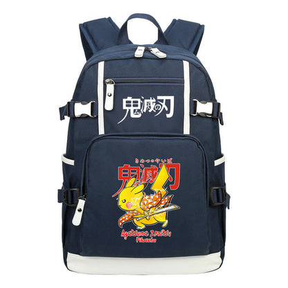Anime Youth Student School Bag Men's And Women's Backpack Leisure Travel Backpack