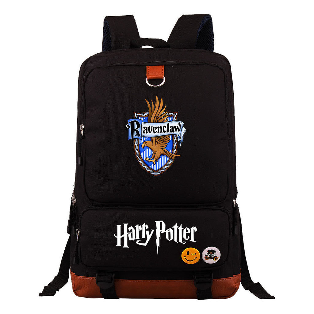 School Of Witchcraft And Wizardry Youth Student Backpack, Large Capacity Travel Bag, Men's And Women's Backpack