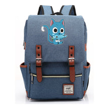 Printed Schoolbag Leisure Belt Buckle Classic Backpack Young Students