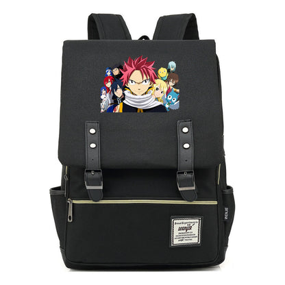 Printed Schoolbags For Men And Women Leisure Belt Buckle Classic Backpack
