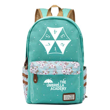Printed Teenage Girls Backpack, Fashionable And Casual Backpack