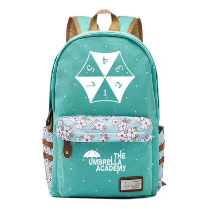 Printed Teenage Girls Backpack, Fashionable And Casual Backpack
