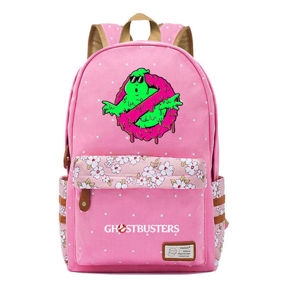 Devil Print Girl Backpack, Fashionable And Casual Backpack
