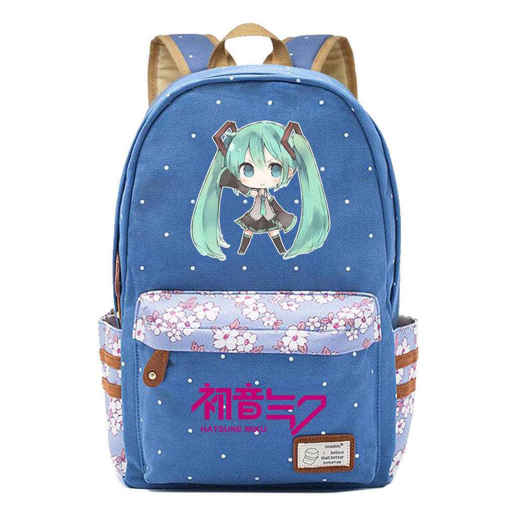 Printed Teenage Primary And Secondary School Backpack For Girls, Casual Backpack