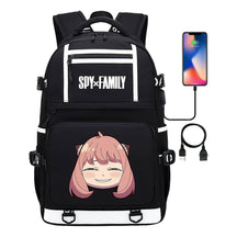 Printed Usb Youth Student Backpack Men's And Women's Backpack Leisure Travel Backpack