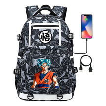 Seven Dragon Ball Usb Youth Student School Bag Men's And Women's Backpack Leisure Travel Bag