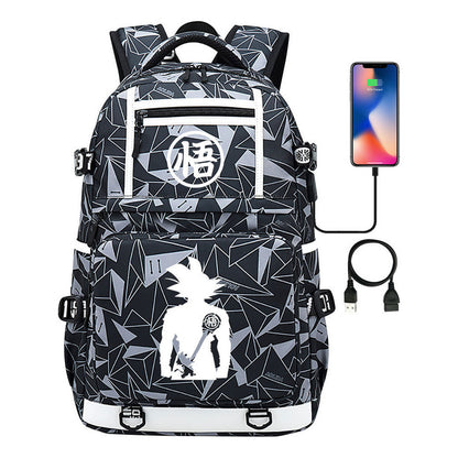 Usb Student Backpack Men's And Women's Backpack Leisure Travel Bag