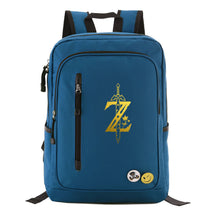 Golden Printed Youth Student Backpack For Men And Women's Leisure Travel Backpack