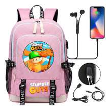 Printed Youth School Bag Usb Casual Backpack Travel Backpack
