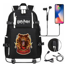 Academy Of Magic Usb Teen Student School Bag Men's And Women's Travel Backpack