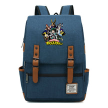 Anime My Heroes Academy Printed Student School Bag For Men And Women Leisure Belt Buckle Classic Backpack