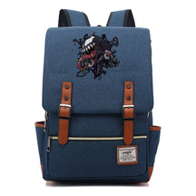 Printed Student Backpack With Casual Belt Buckle, Classic Backpack