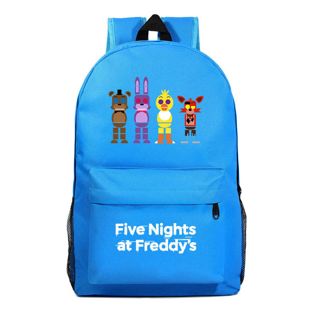 Fashion Toy Bear Game Fashion Starry Sky Youth Student Backpack Men's And Women's Leisure Backpack