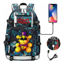 Toy Bear Game Peripheral Usb Youth Student Backpack For Men And Women's Leisure High-capacity Travel Backpack