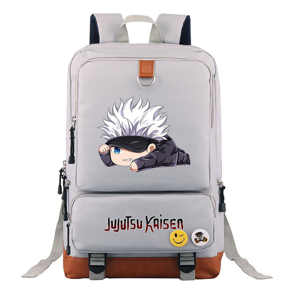 Cartoon And Manga Teenage Student Backpack, Men's And Women's Backpack, Travel Bag