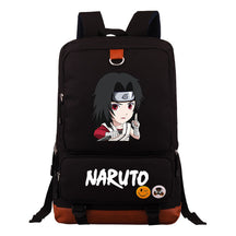 Cartoon Naruto Uchibo Youth Student School Bag Large Capacity Travel Bag Men's And Women's Backpack