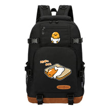 Lazy Egg Teenage Student Backpacks Boys And Girls Backpack