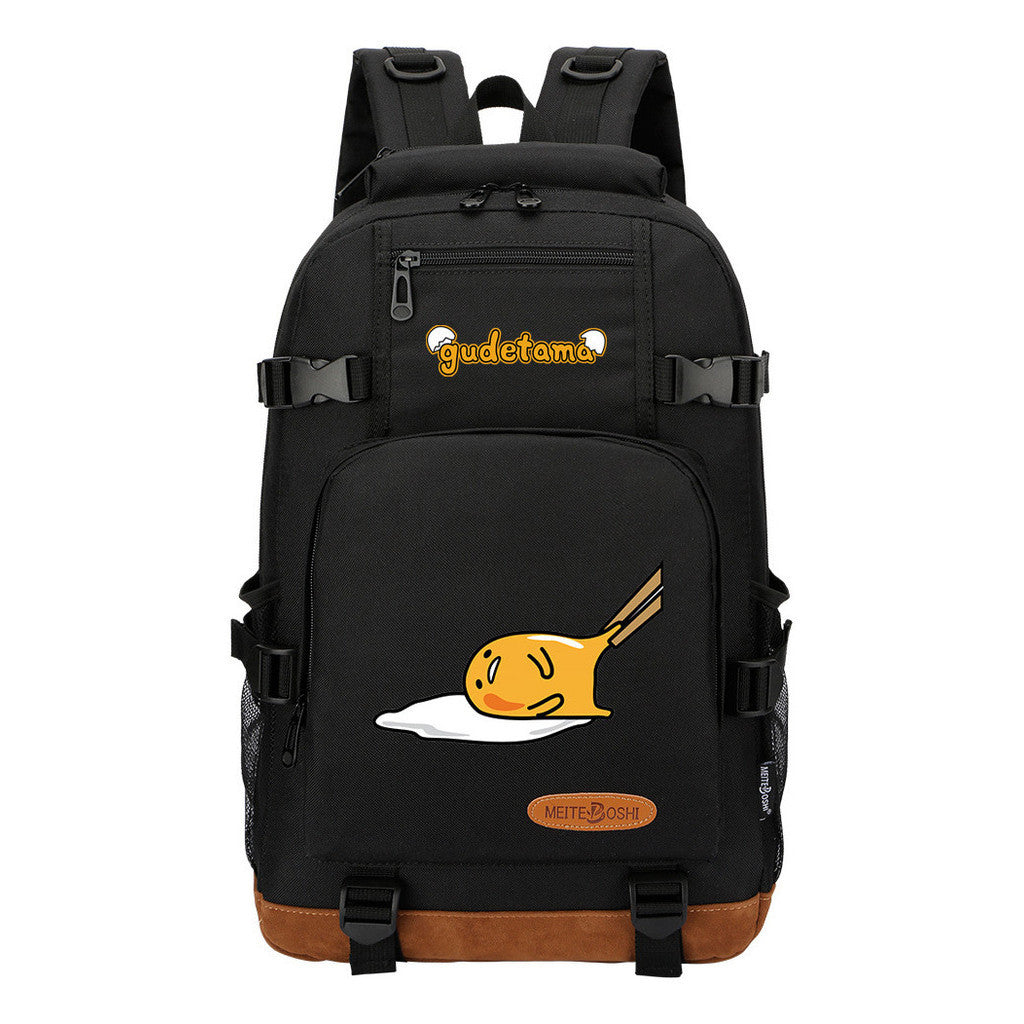 Lazy Egg Student Backpack, Boys And Girls Backpack