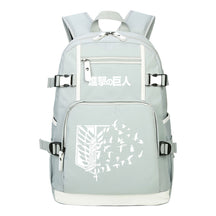 Giant Winged Soldier Captain Of Anime Attack Student Backpack, Leisure Travel Backpack