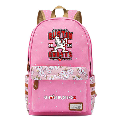 Devil Print Teenage Girl Backpack, Fashionable And Casual Backpack