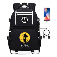 Seven Dragon Ball Usb Youth Student School Bag Men's And Women's Backpack Leisure Travel Bag