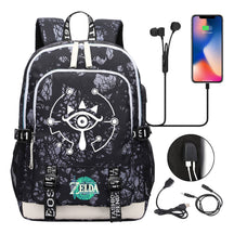 Usb Student Backpack For Men And Women's Leisure Sports Backpack