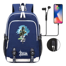 Usb Youth Student Backpack For Men And Women's Leisure Sports Backpack