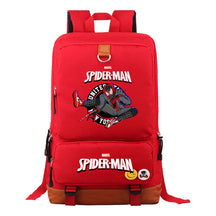 Superhero Printed Student Backpack, Travel Bag, Men's And Women's Backpack