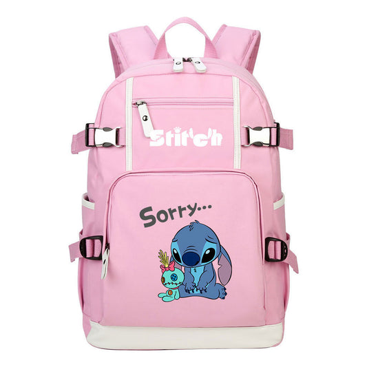 Printed Teenage Student Backpack, Leisure Travel Backpack