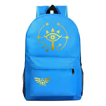 Golden Printed Youth Student Backpack Men And Women's Leisure Backpack