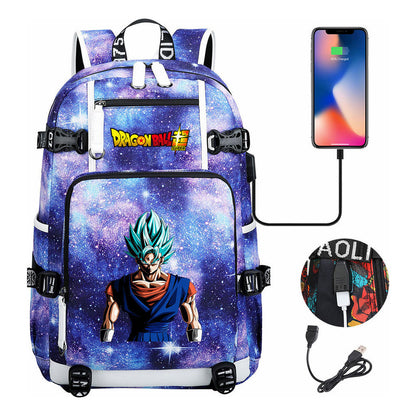 Sun Wukong Usb Large Capacity Youth Student Backpack For Leisure Travel Backpack